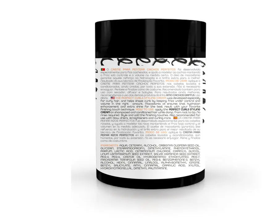 Creme para Pentear (3ABC) Cacheados LOVE CURLS 1 kg - griffuscosmeticos