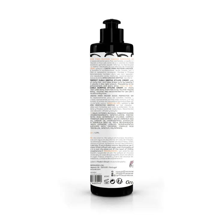 Creme para Pentear (3ABC) Cacheados LOVE CURLS 420 ml - griffuscosmeticos