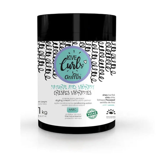 Creme para Pentear (4ABC) Crespos LOVE CURLS 1 kg - griffuscosmeticos